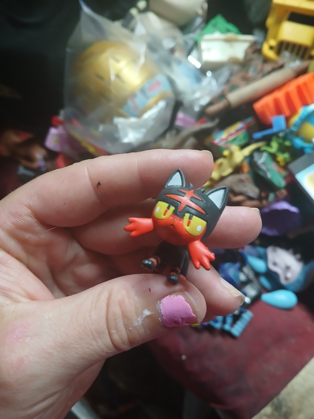 Pokemon Halloween Advent Calendar 2021 Litten Figure Jazwares